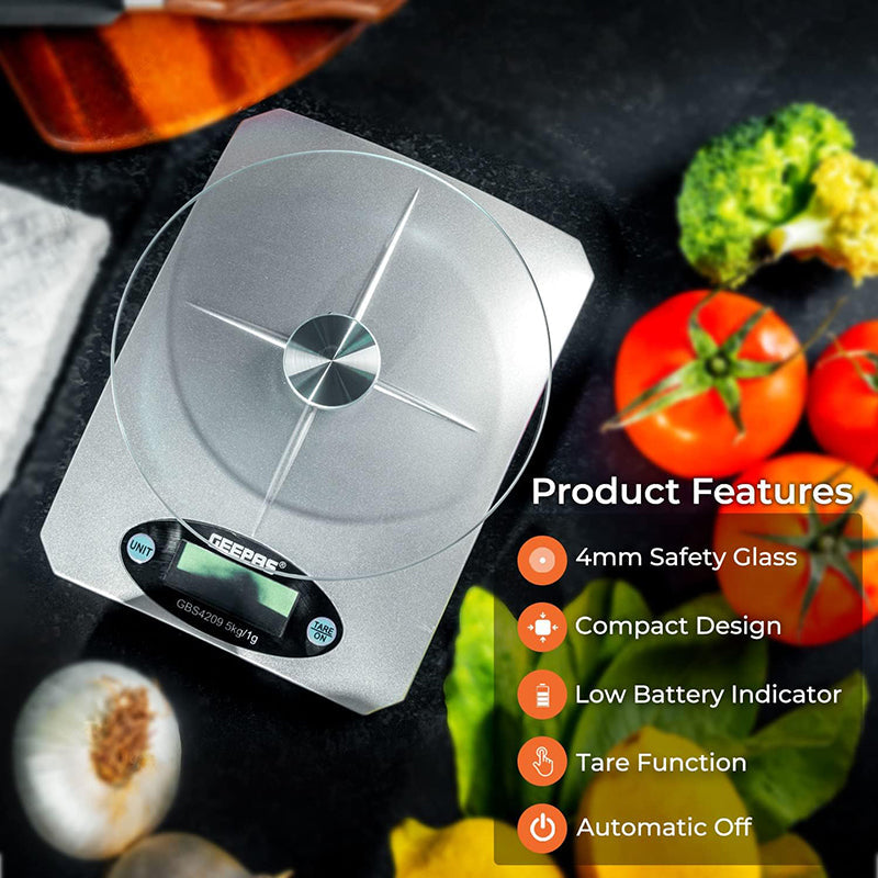 GEEPAS DIGITAL KITCHEN SCALE