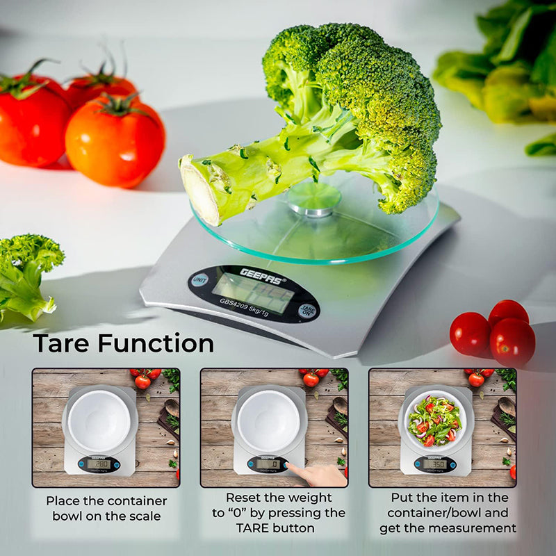 GEEPAS DIGITAL KITCHEN SCALE