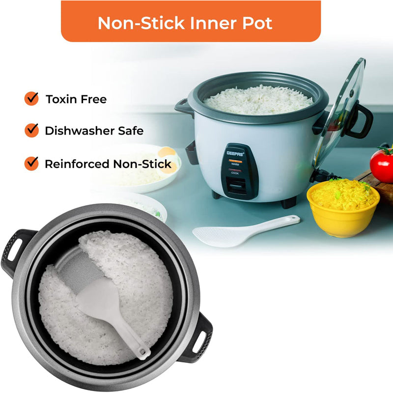 GEEPAS AUTOMATIC RICE COOKER 0.6LTR