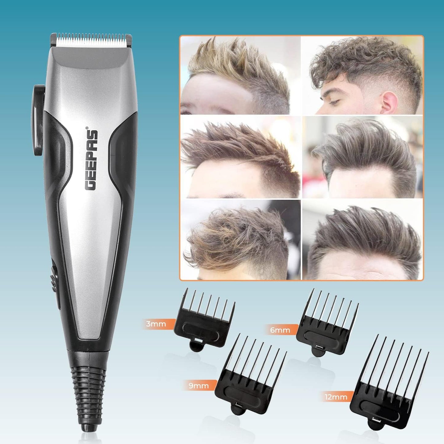 GEEPAS HAIR CLIPPER GTR8654
