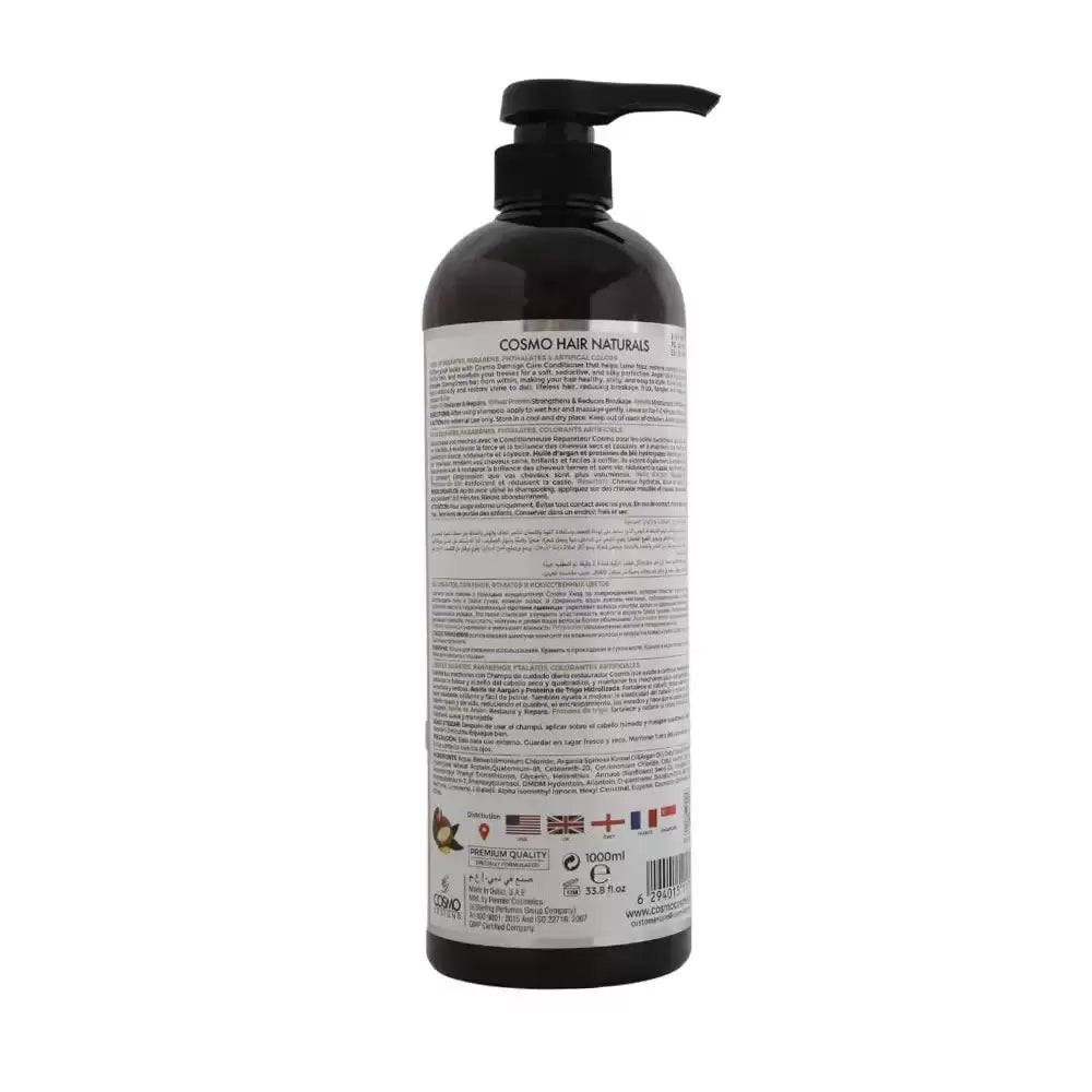 COSMO COND ARGAN & WHEAT PROTEIN 1000ML