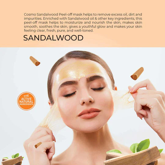 COSMO PEEL-OFF MASK SANDALWOOD 150ML