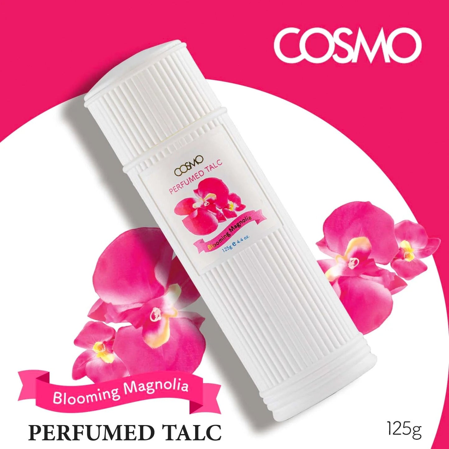 COSMO TALC BLOOMING MAGNOLIA 125G