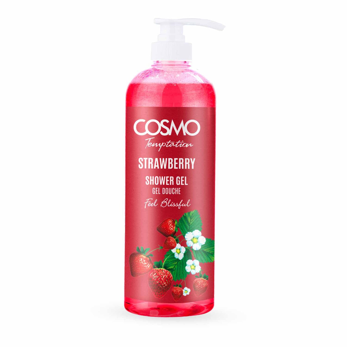 Cosmo Strawberry Shower Gel 1000ml
