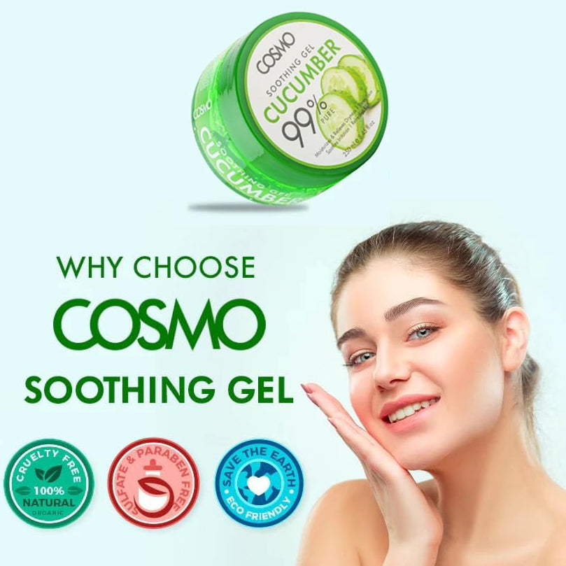 COSMO SOOTHING GEL CUCUMBER 250ML