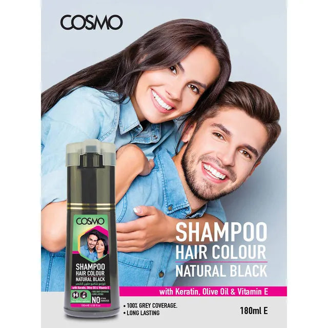 COSMO HAIR COLOR SHAMPOO 180ML
