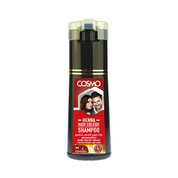 COSMO HENNA HAIR COLOUR SHAMPOO 180ML