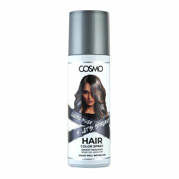 COSMO ELECTRIC SILVER HAIR COLOR SPRAY 100ML