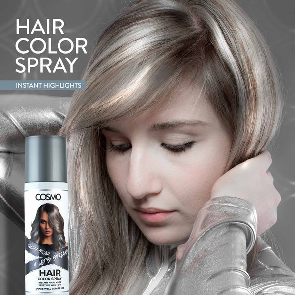 COSMO ELECTRIC SILVER HAIR COLOR SPRAY 100ML