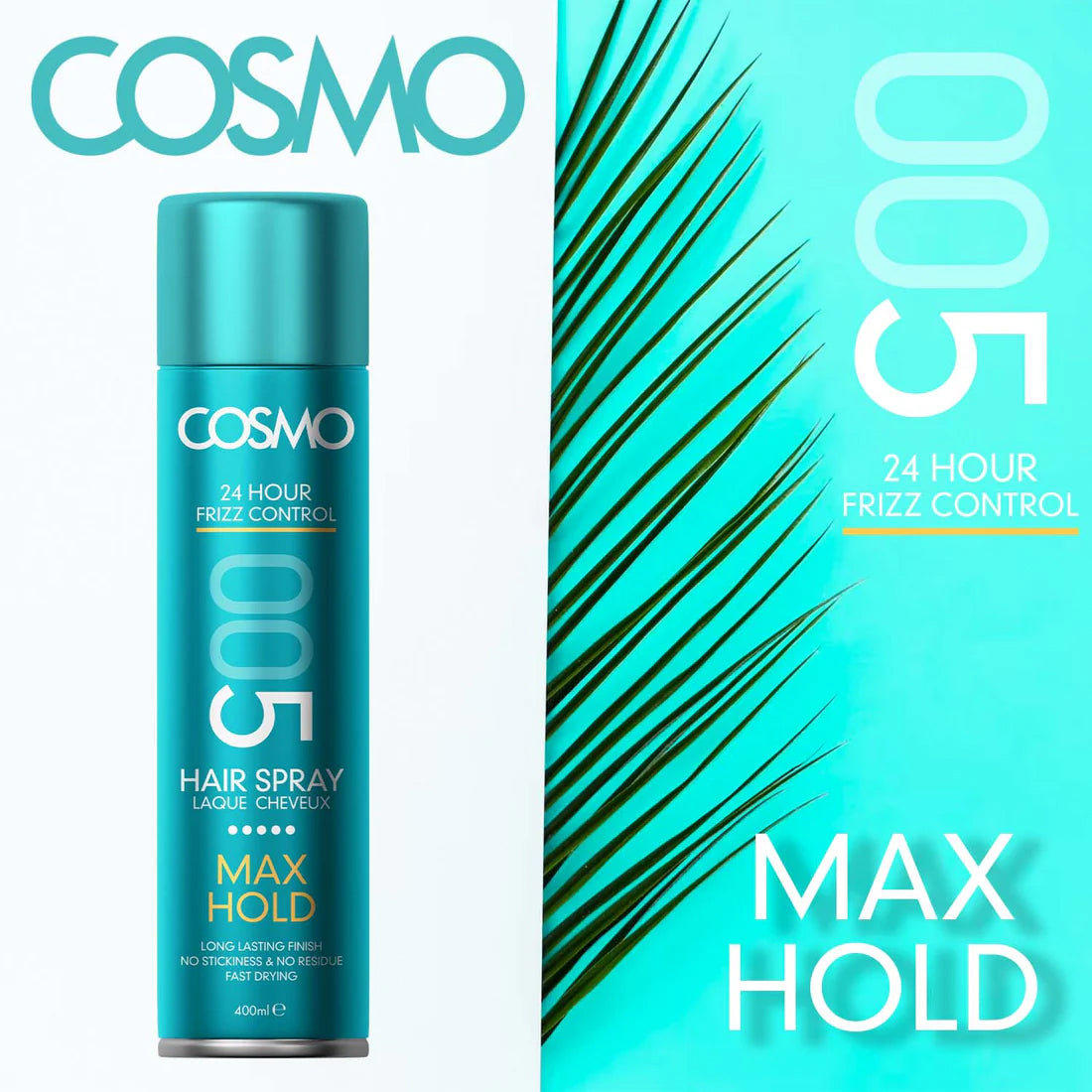 COSMO MAX HOLD HAIR SPRAY 400ML