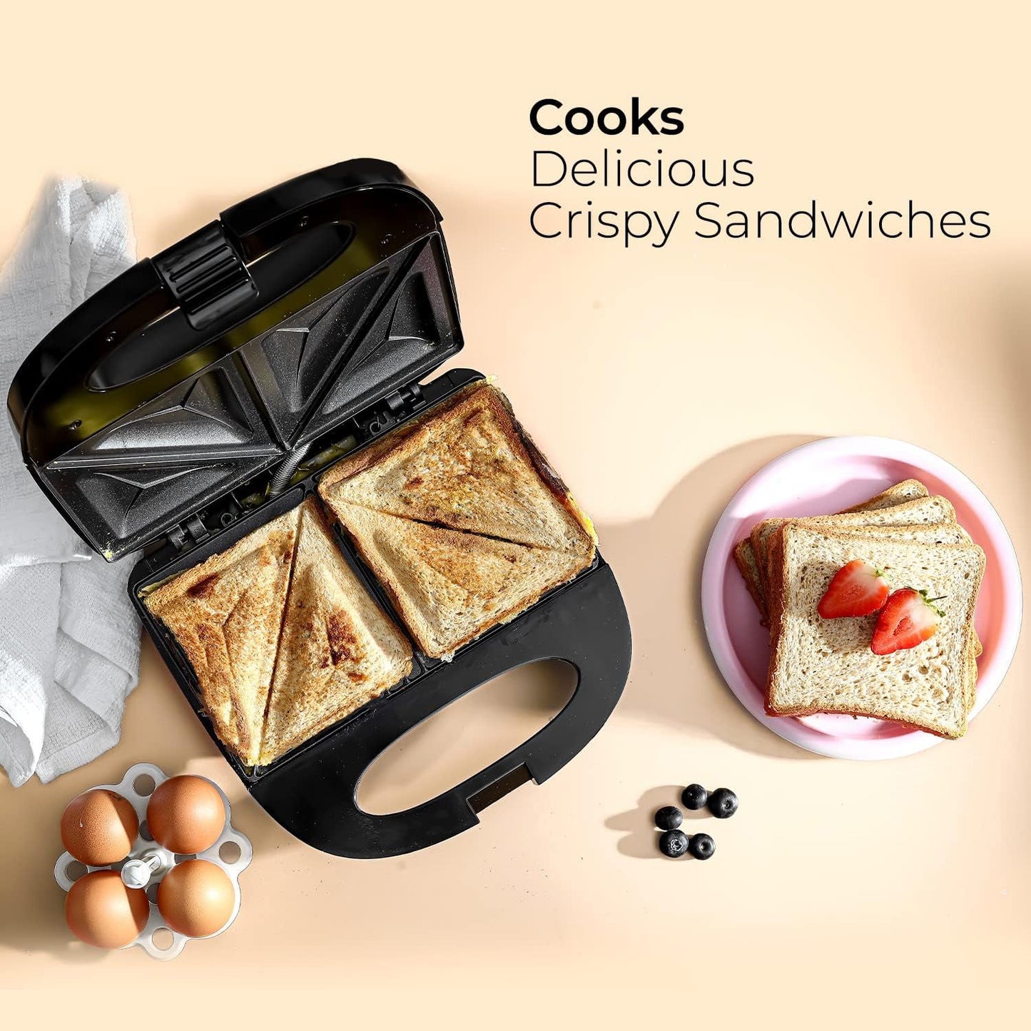 GEEPAS SANDWICH MAKER