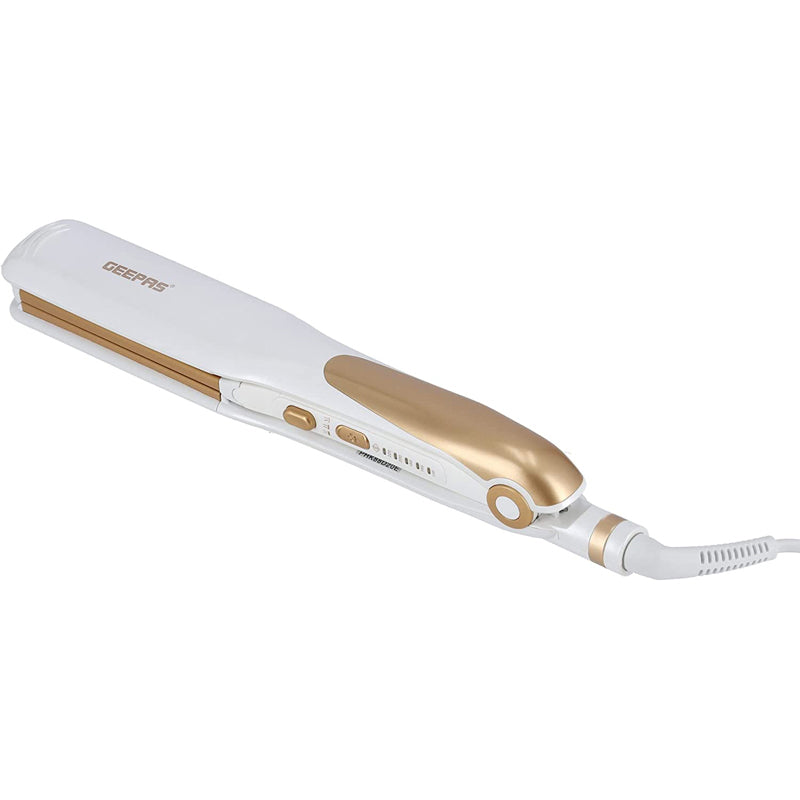 GEEPAS 2IN1 CERAMIC STRAIGHTENER