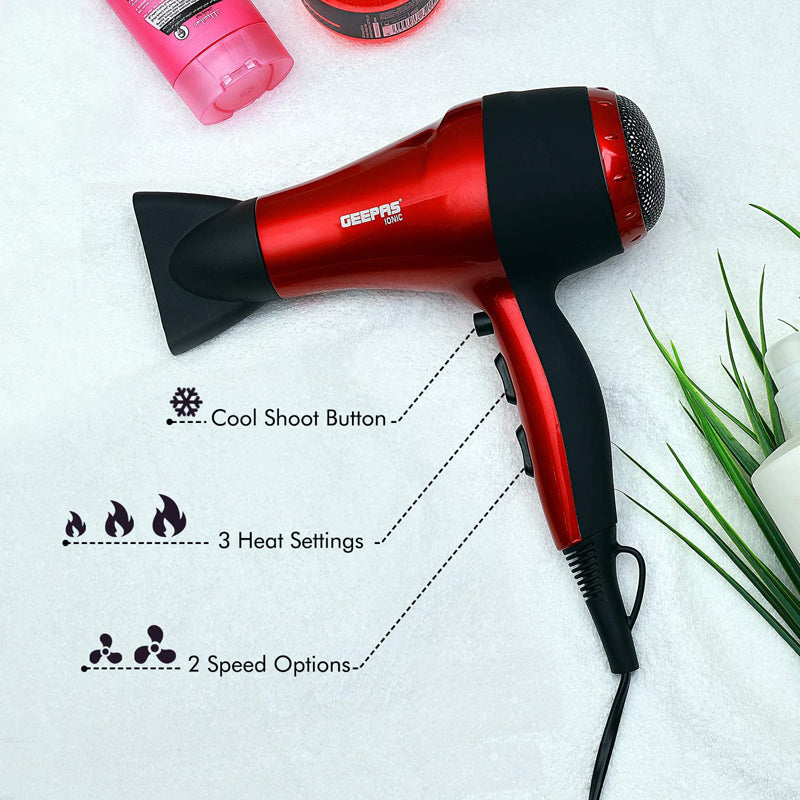 GHD86018 GEEPAS STYLER HAIR DRYER