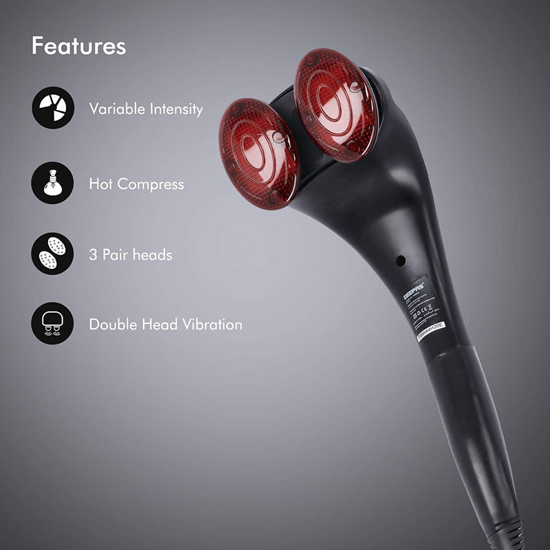 GEEPAS DOUBLE HEAD MASSAGER