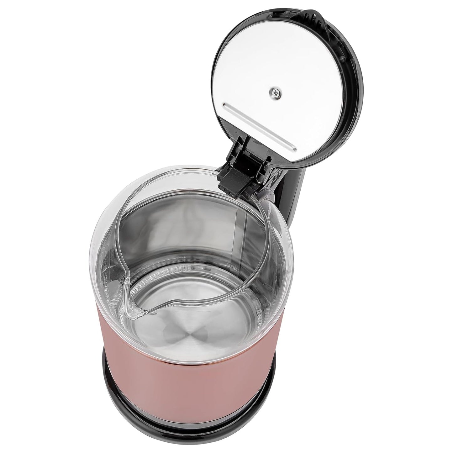 GEEPAS DOUBLE LAYER GLASS KETTLE