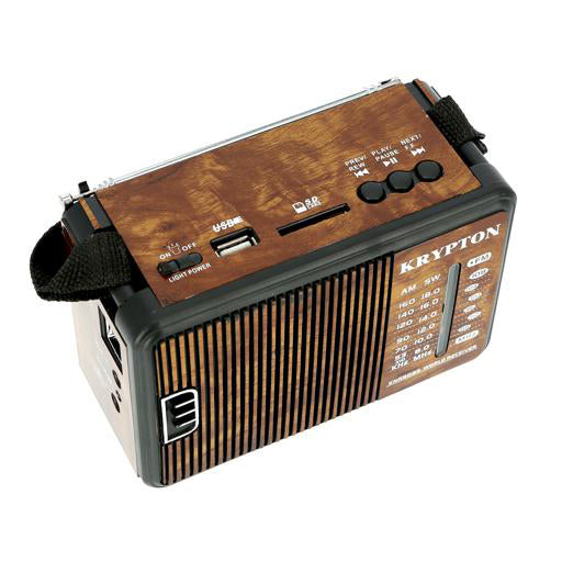 KRYPTON RECHARGEBLE RADIO