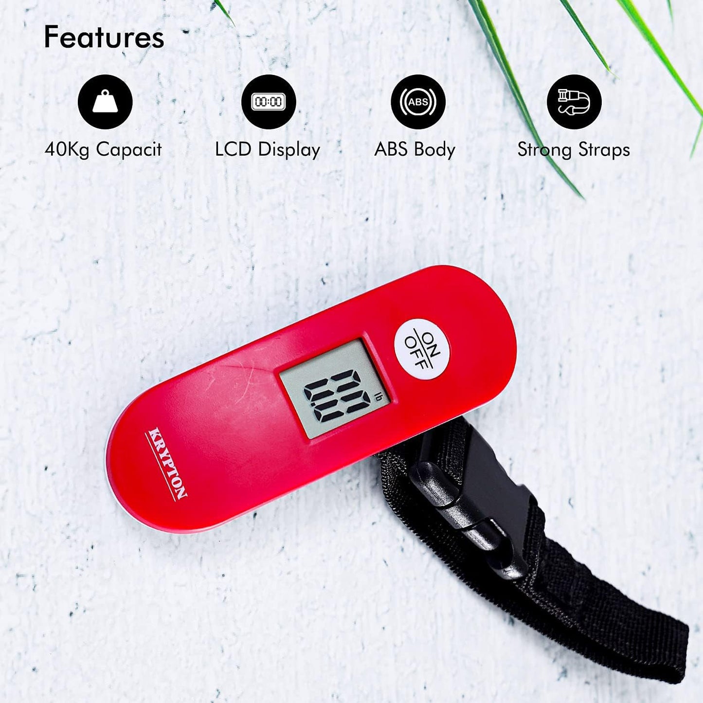 KRYPTON LUGGAGE SCALE 40KG