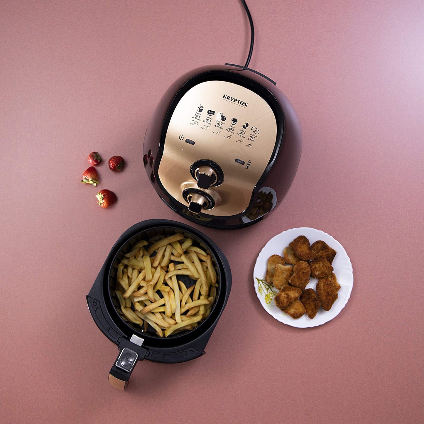 KRYPTON AIR FRYER/OIL FREE 3.5LTR