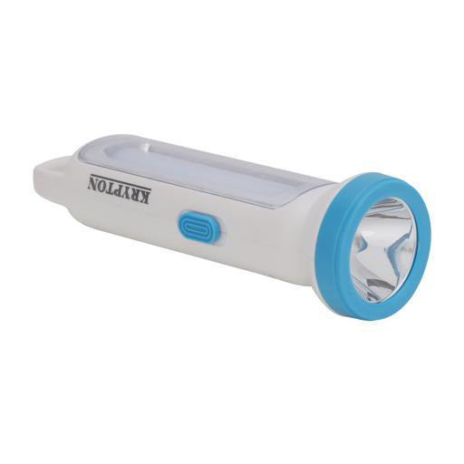 KRYPTON RECHARGEABLE LED FLASHLIGHT WITH LANTERN