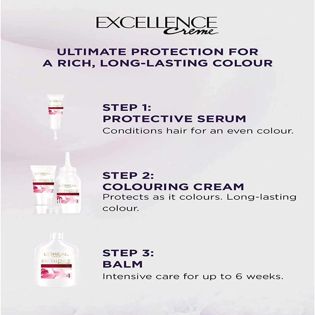 LOREAL EXCELLENCE CREME 7.1 ASH BLONDE