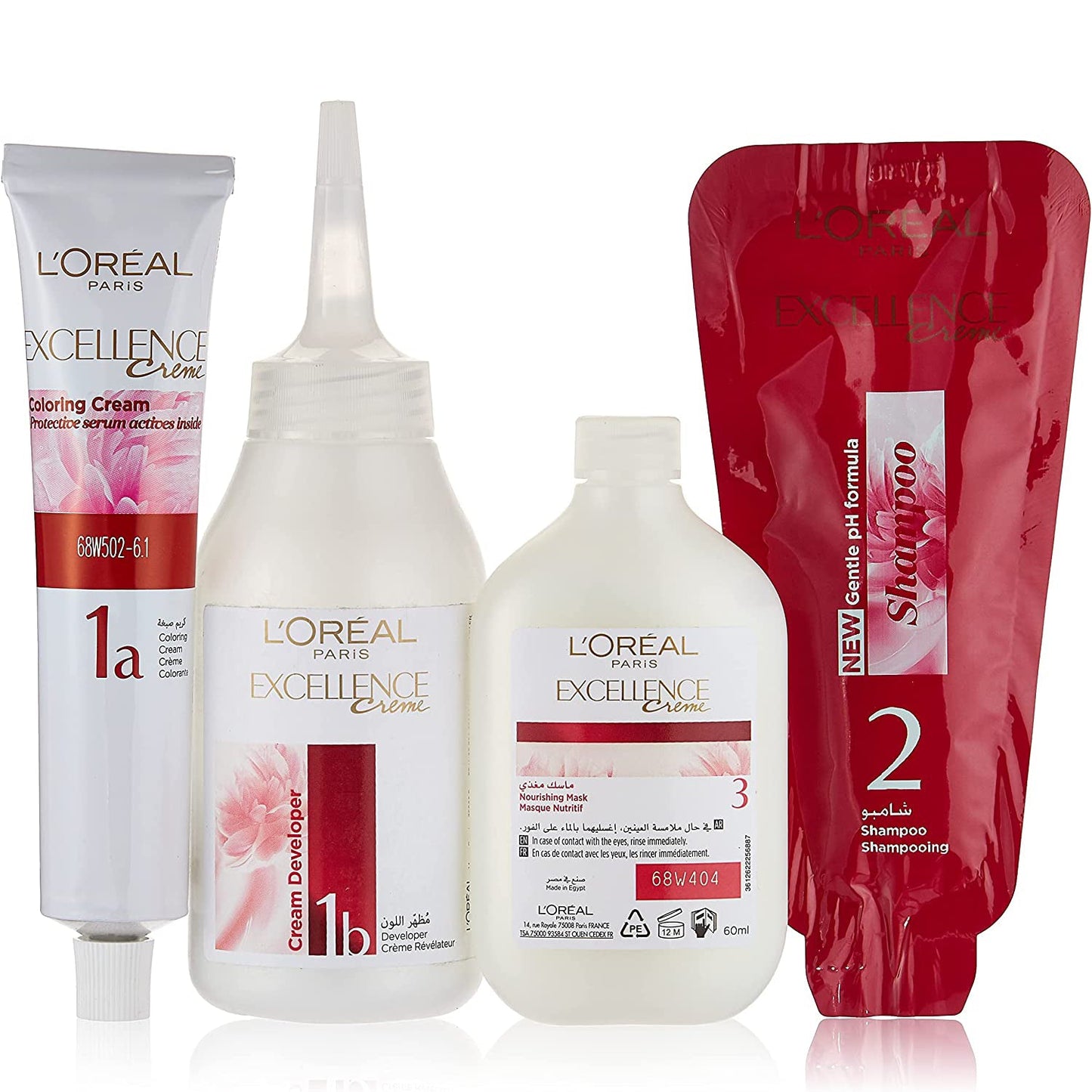 LOREAL EXCELLENCE CREME 6.1 DARK ASH BLONDE