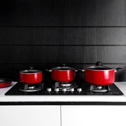 DELCASA COOKWARE SET 9PCS