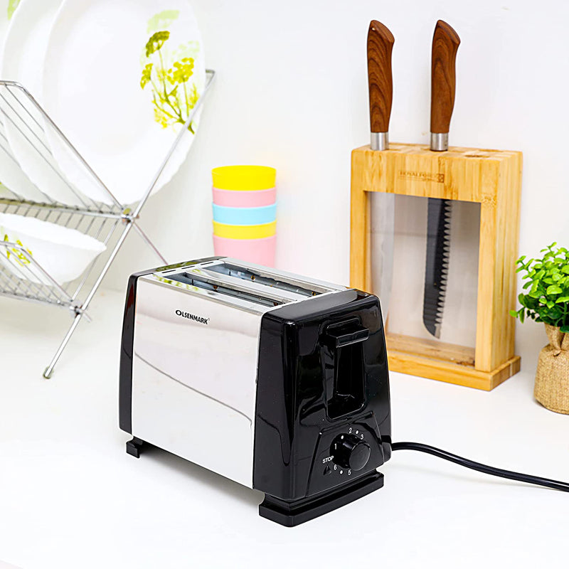 OLSENMARK 2SLICE BREAD TOASTER