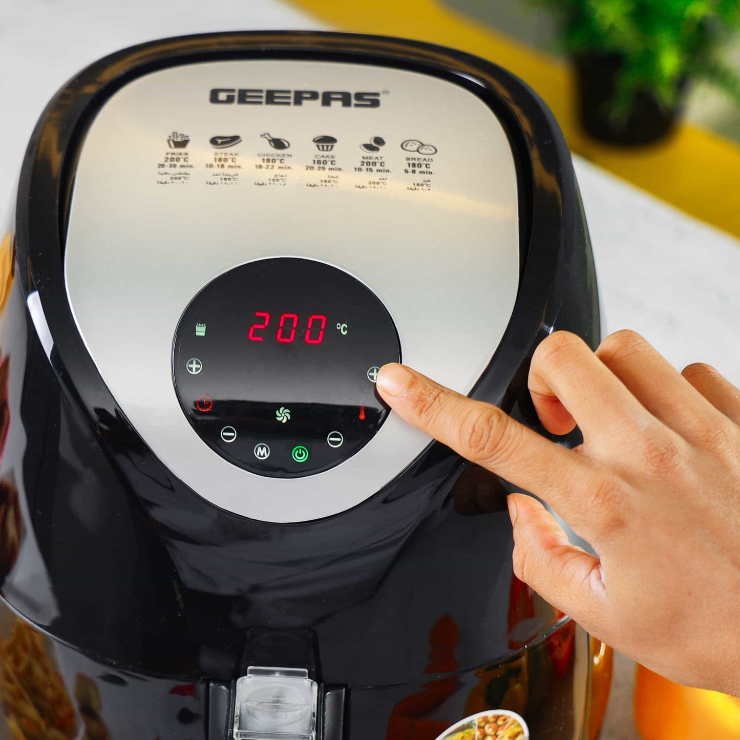GEEPAS AIR FRYER 3.5LTR