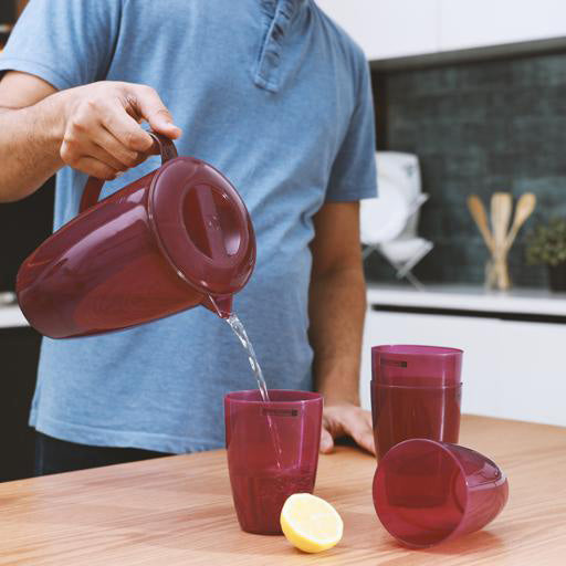 ROYALFORD WATER JUG W/ GLASS