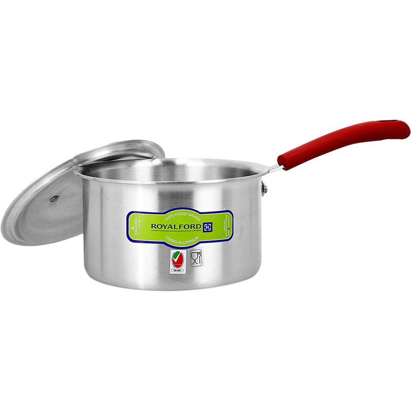 ALUMI SAUCE PAN W/LID 20CM