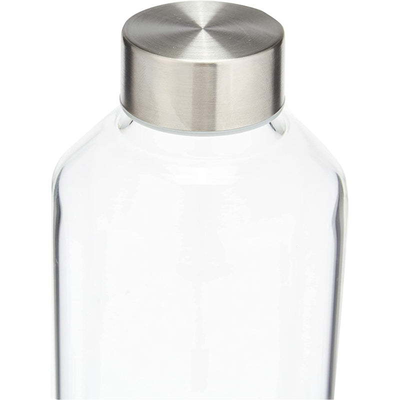 GLASS WATER BOTTLE 1000ML