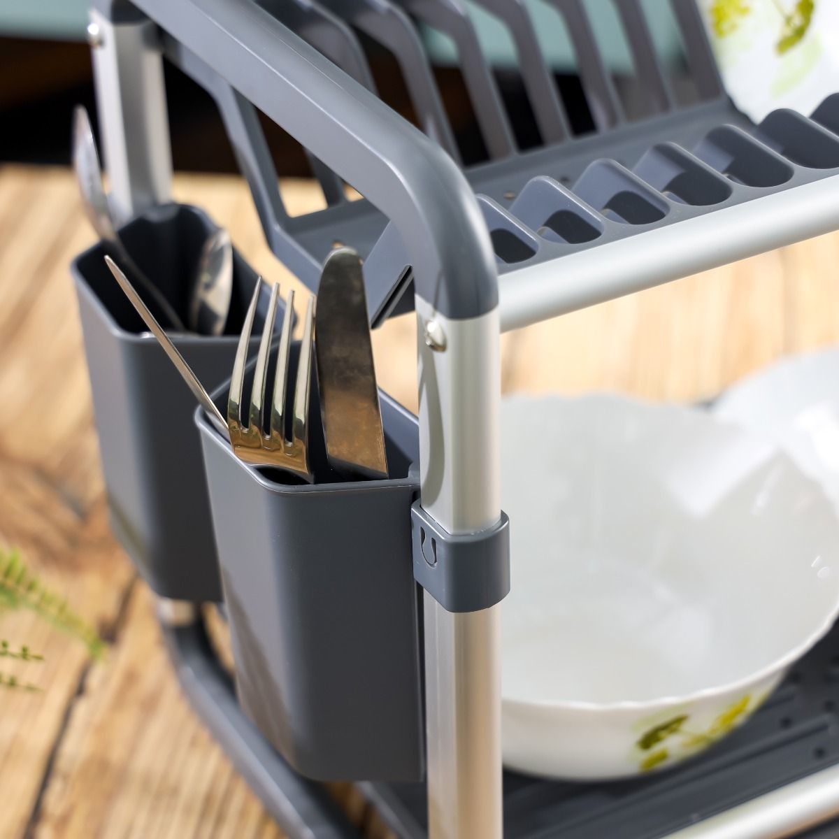 ROYALFORD ALUMI DISH RACK 2LAYER