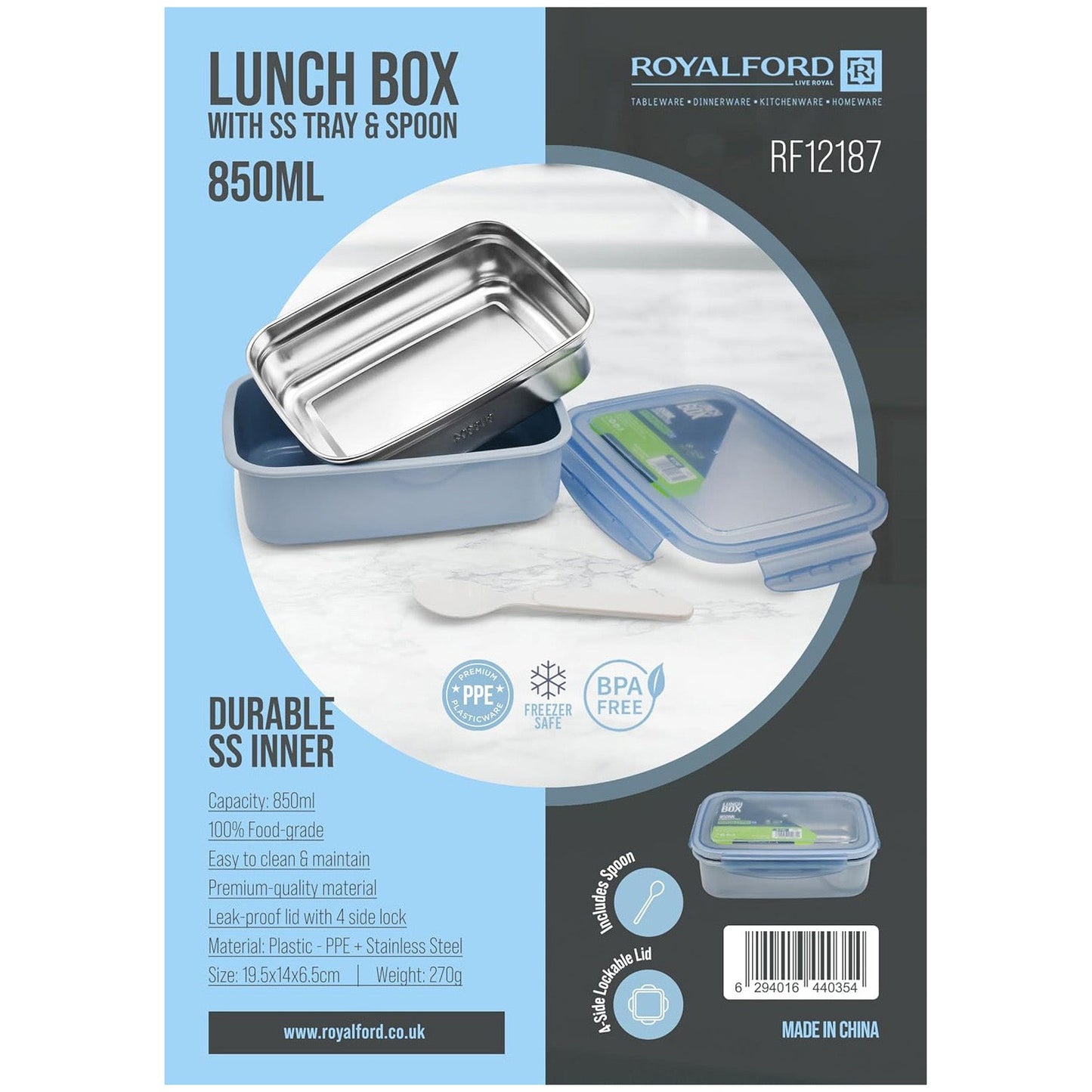 ROYALFORD LUNCH BOX 850ML