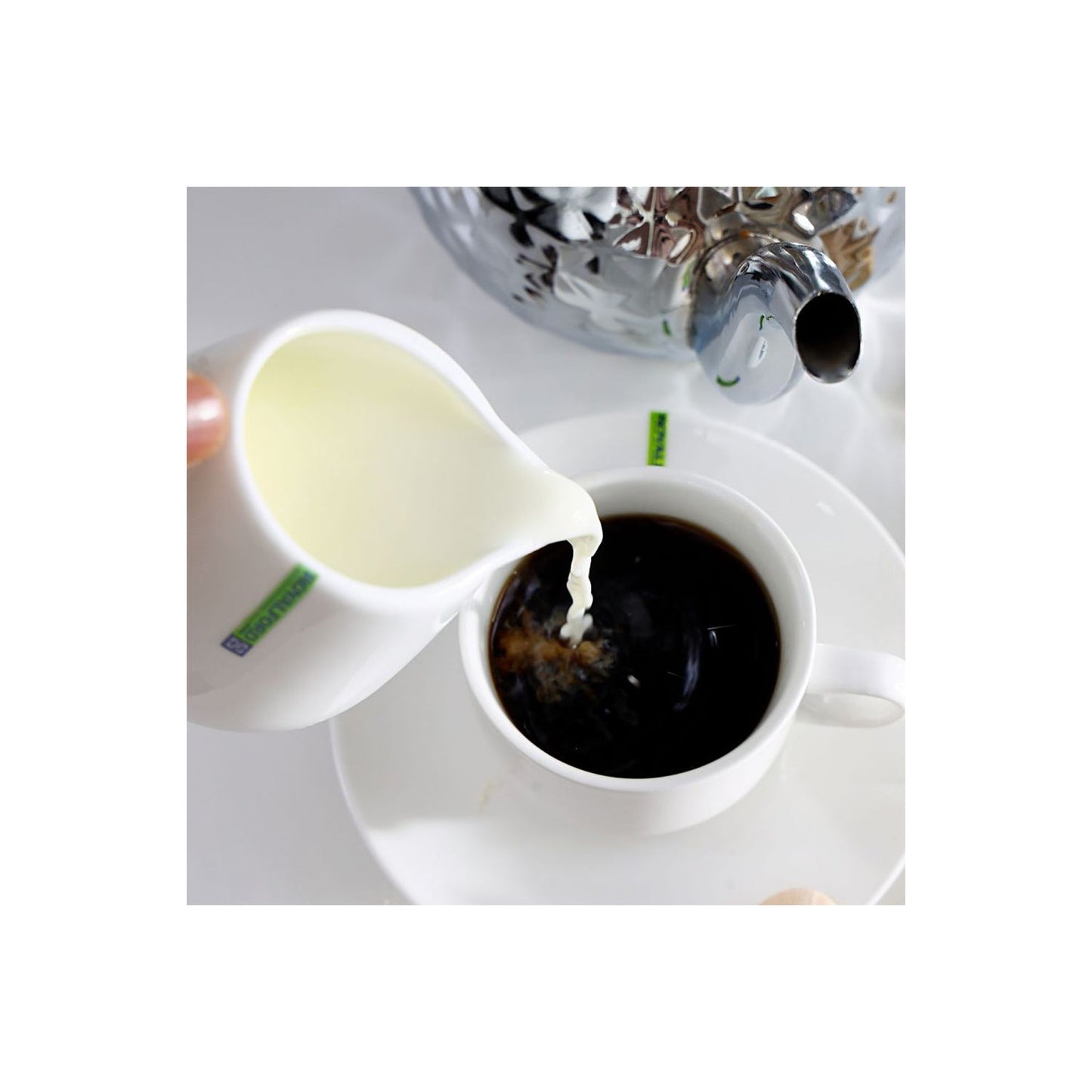 Royalford RF8003 Porcelain Magnesia Milk Pot, 120 ml