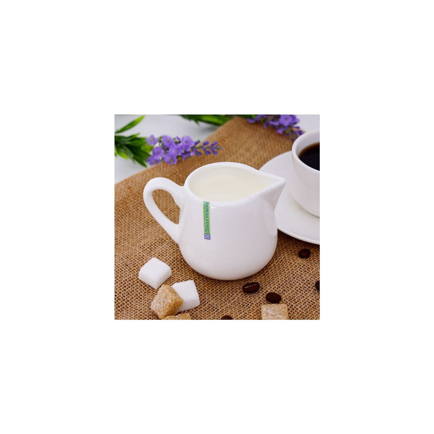Royalford RF8003 Porcelain Magnesia Milk Pot, 120 ml