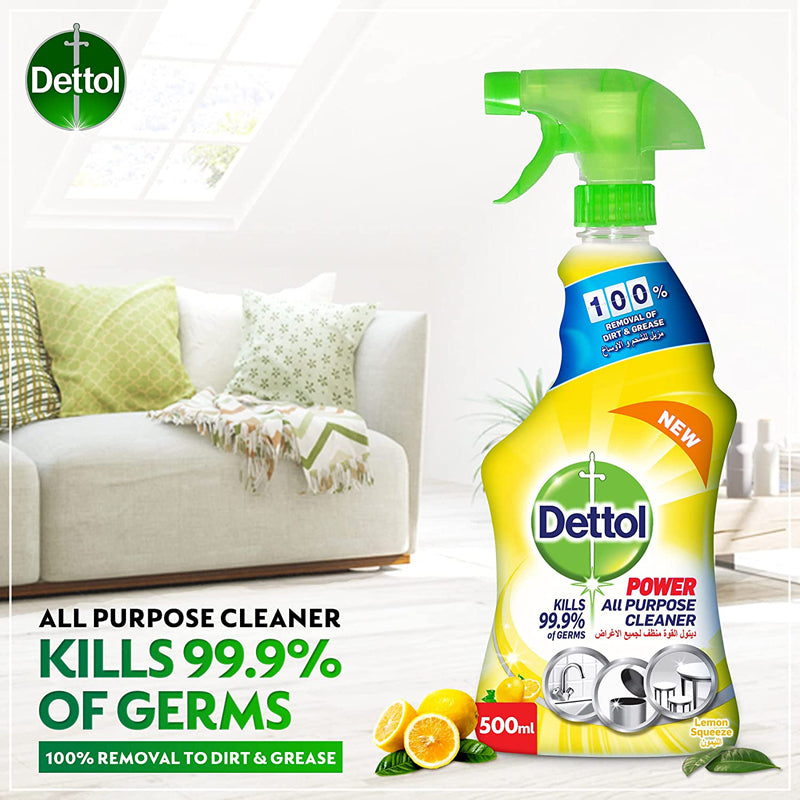 DETTOL ALL PURPOSE LEMON 500ML
