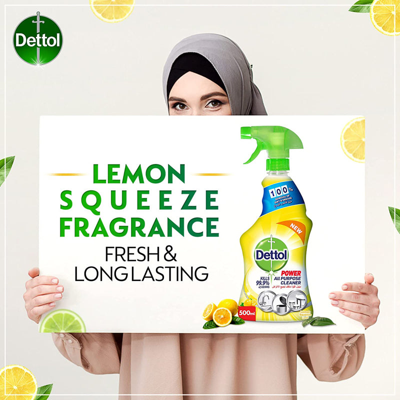 DETTOL ALL PURPOSE LEMON 500ML