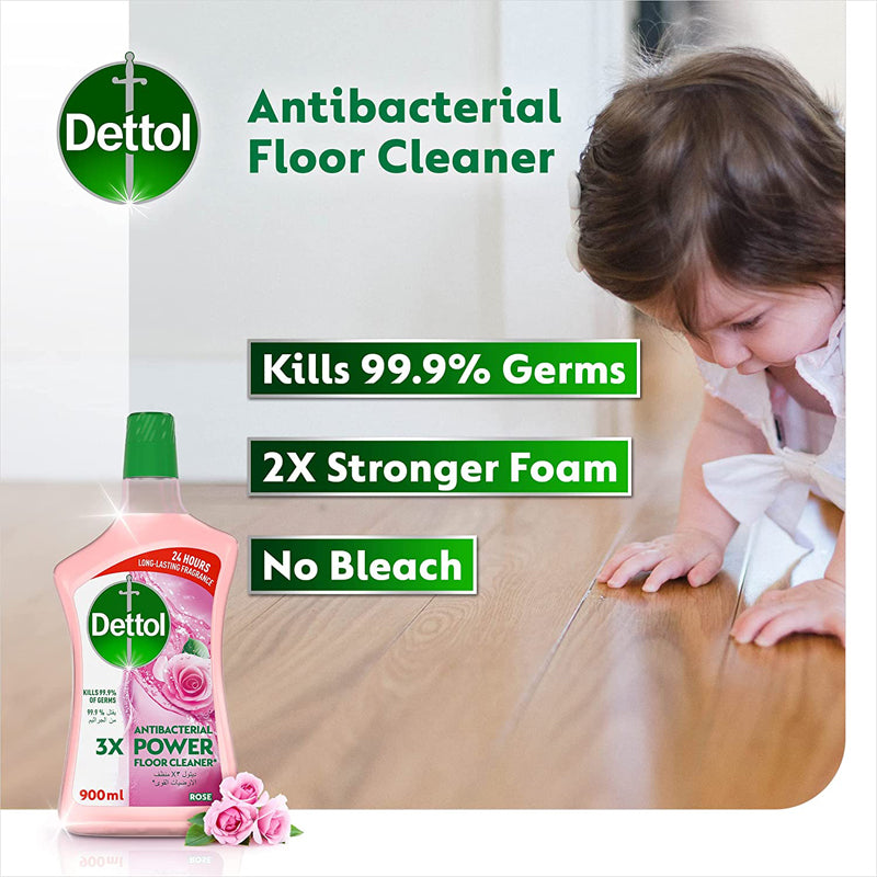 DETTOL F/CLEANER ROSE 900ML