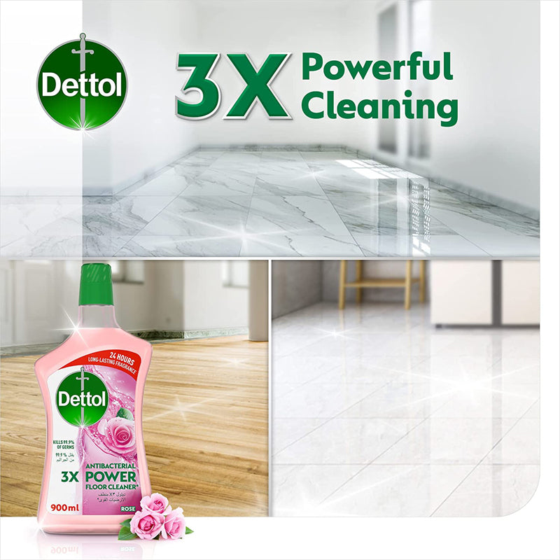 DETTOL F/CLEANER ROSE 900ML