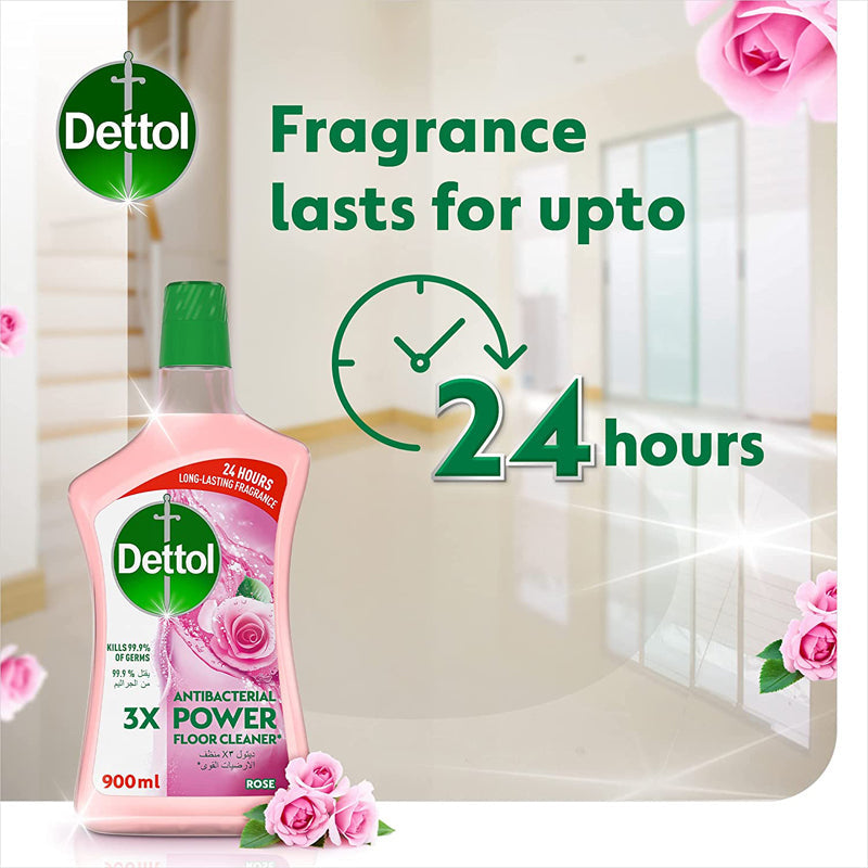 DETTOL F/CLEANER ROSE 900ML