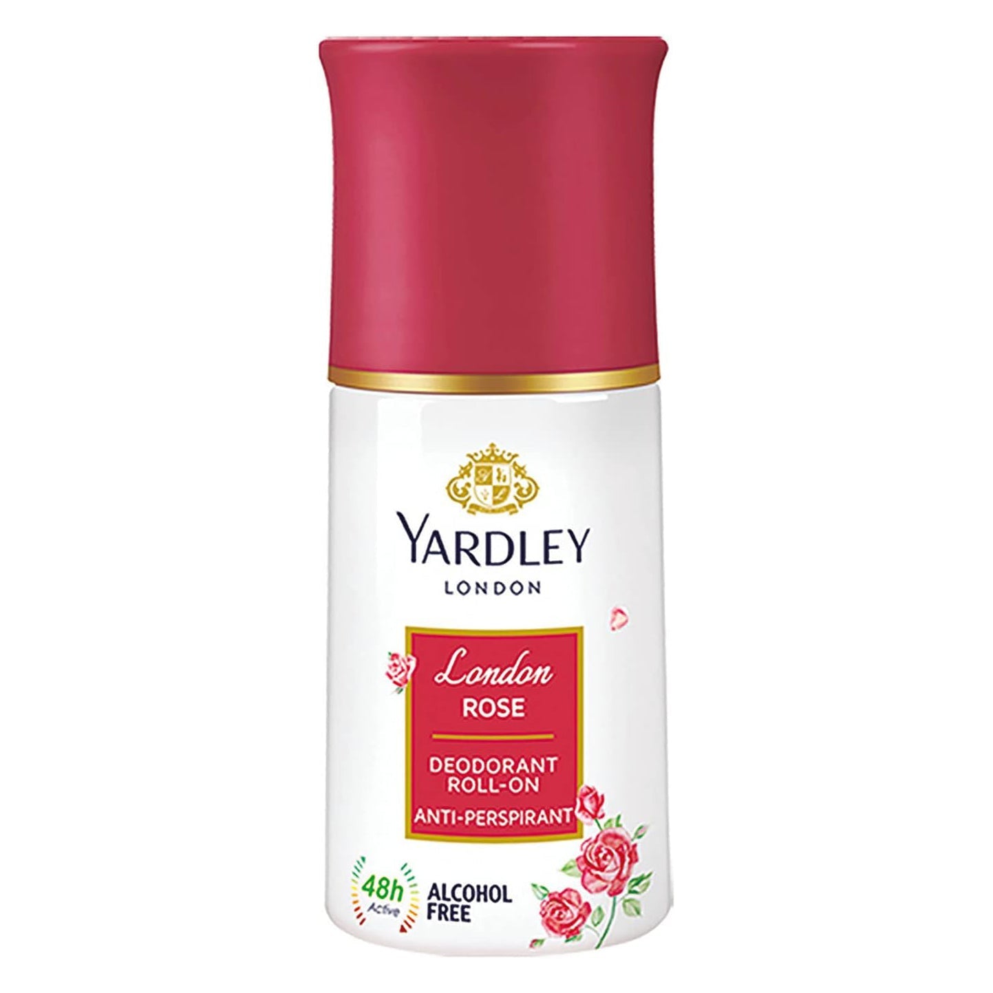 YARDLEY ROLL-ON LONDON ROSE 50ML