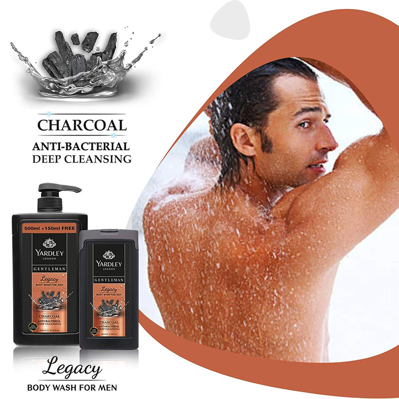 YARDLEY B/WASH GENTLEMAN LEGACY 180ML