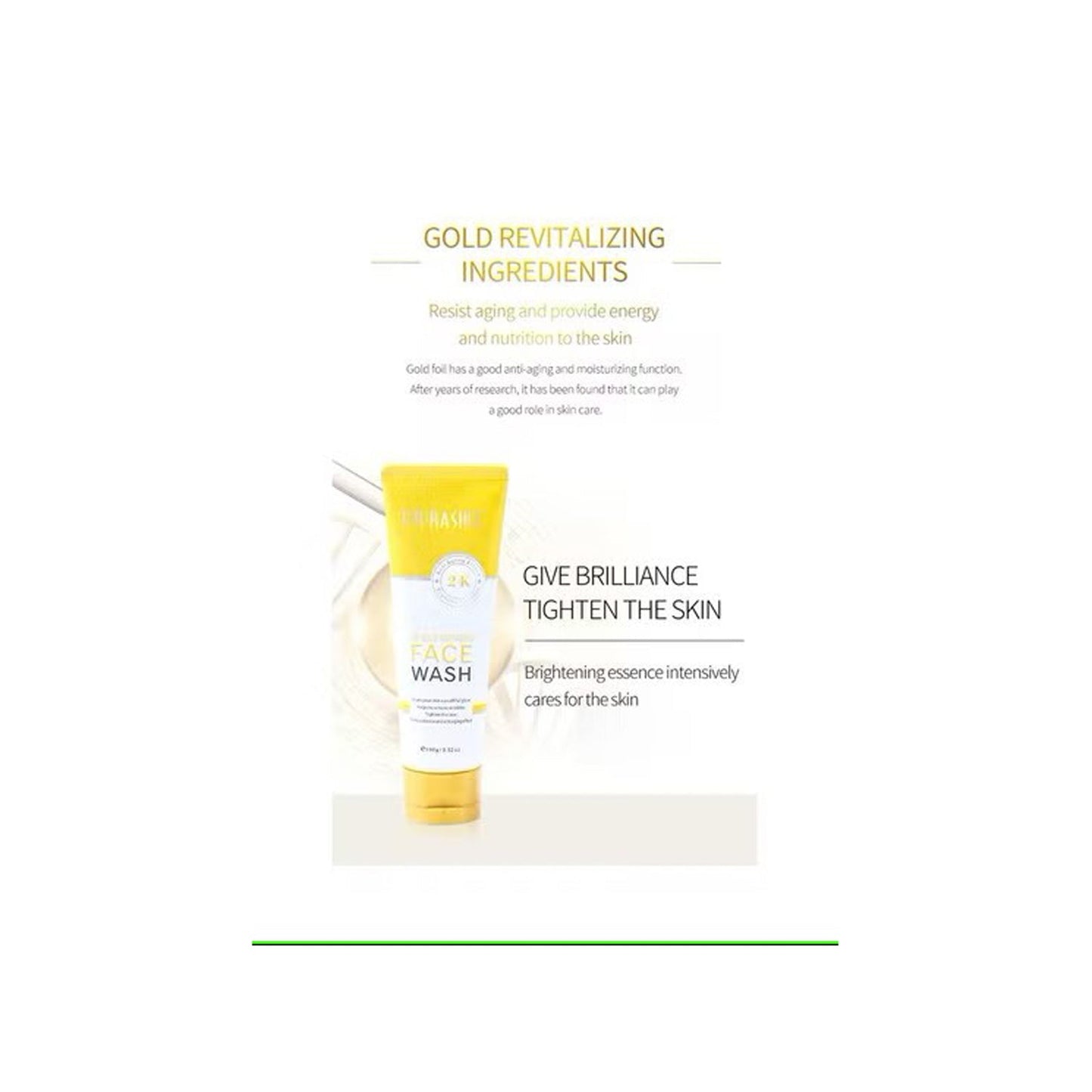 D/R 24K GOLD FACEWASH 100G