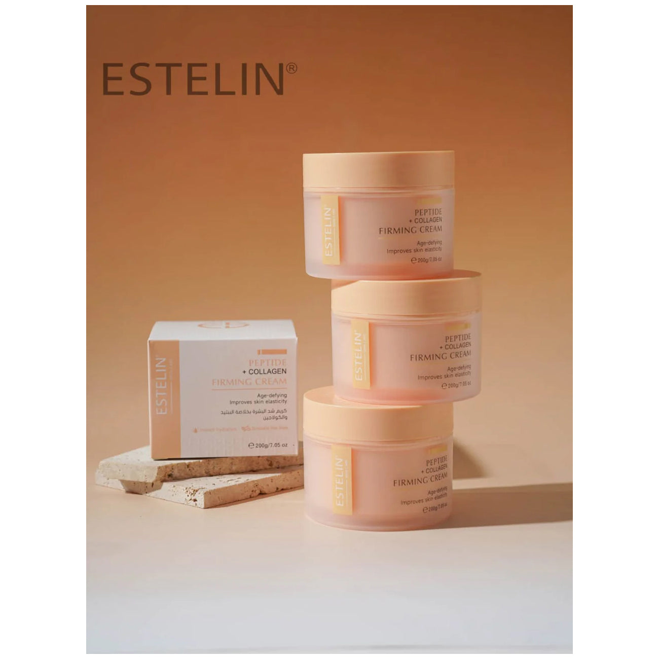 ESTELIN PEPTIDE+COLLAGEN FIRMING CREAM 200G