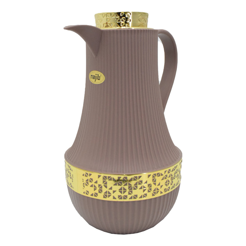 NB4700G COFFEE GOLD 2PCS NAJIB FLASK
