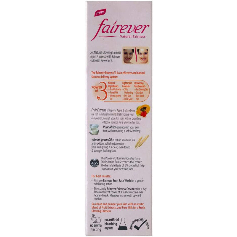 FAIREVER FRUIT CREAM 100GM