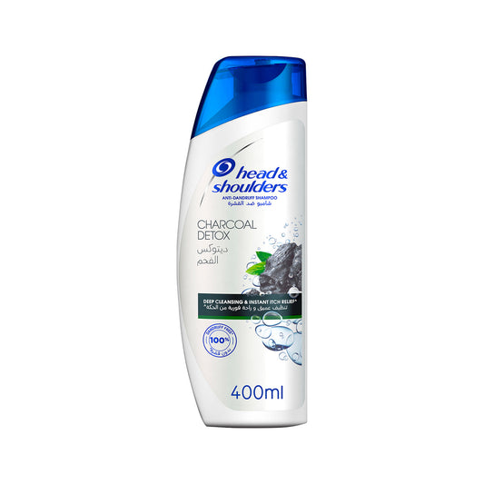 HEAD&SHOULDER SHAM CHARCOAL DETOX 400ML