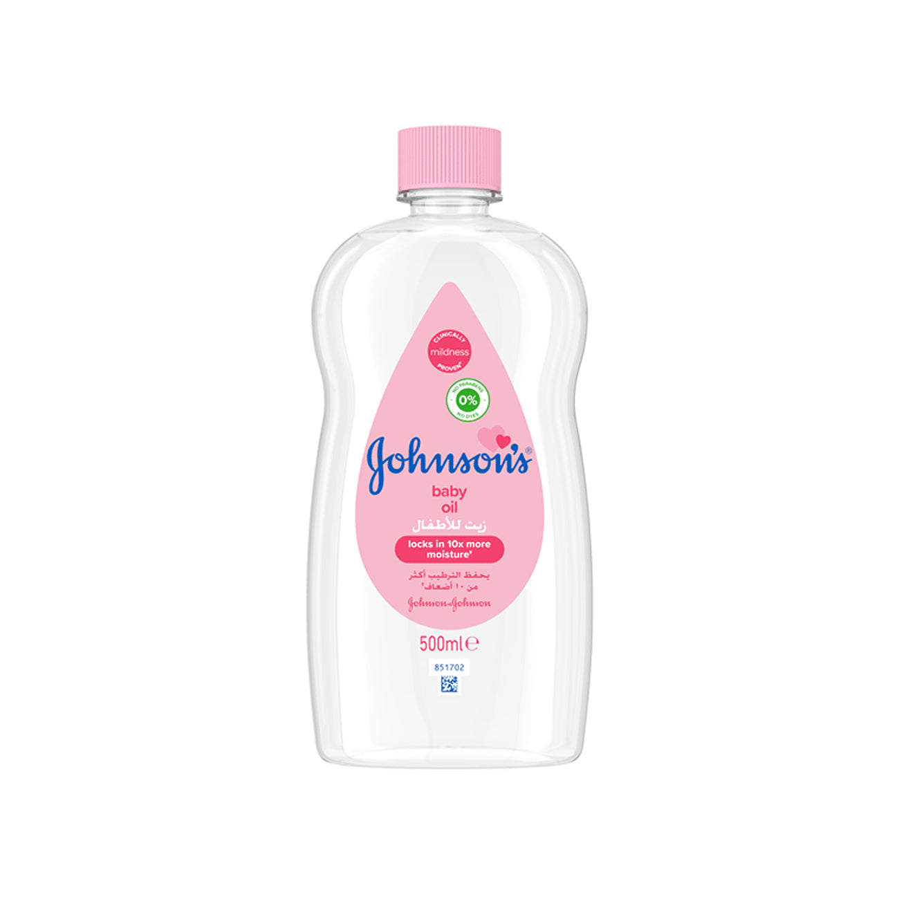 JOHNSONS BABY OIL 500ML