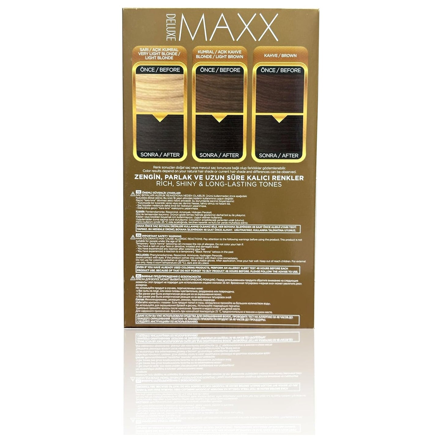 MAXXHAIR COLOUR 6.1 DARK ASH BLONDE