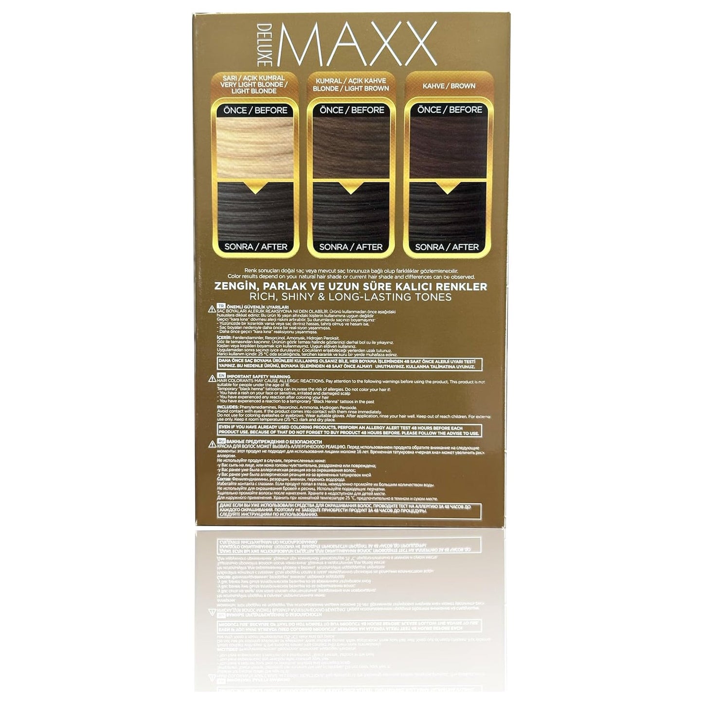 MAXX DELUXE HAIR DYE KIT 6.11